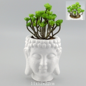 groothandel Boeddha hoofd keramische plant pot